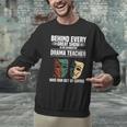 Theatre Teacher Drama Lover Theatre Mask Drama Teacher Men Graphic Sweatshirt, gift for family, gift for coworker