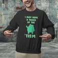Autism Awareness Neurodiversity Teacher Frog I May Have A Touch Of The Tism Neurodivergent Small Men Graphic Sweatshirt, gift for family, gift for coworker Autism Awareness Neurodiversity Teacher Frog I May Have A Touch Of The Tism Neurodivergent Small Men Graphic Sweatshirt, gift for family, gift for coworker