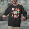 Back To School Coquette Teacher Women Girl Kindergarten PreK Men Graphic Sweatshirt, gift for family, gift for coworker