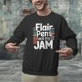 Back To School Teacher Flair Pens Are My Jam Men Graphic Sweatshirt, gift for family, gift for coworker Back To School Teacher Flair Pens Are My Jam Men Graphic Sweatshirt, gift for family, gift for coworker