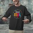 Back To School Teachers Crew Students Team ESOL Teacher Men Graphic Sweatshirt, gift for family, gift for coworker
