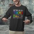 Battery Life Of A Teacher School Teacher Appreciation Men Graphic Sweatshirt, gift for family, gift for coworker Battery Life Of A Teacher School Teacher Appreciation Men Graphic Sweatshirt, gift for family, gift for coworker