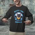 Batty About Books Lover Teacher Librarian Bookish Halloween For Men Women Kids Men Graphic Sweatshirt, gift for family, gift for coworker Batty About Books Lover Teacher Librarian Bookish Halloween For Men Women Kids Men Graphic Sweatshirt, gift for family, gift for coworker
