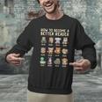 How To Become A Better Reader Animals Reading Teacher Men Graphic Sweatshirt, gift for family, gift for coworker