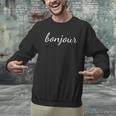 Bonjour T Shirt French Language Saying Teacher Student Men Women Girls Kids Men Graphic Sweatshirt, gift for family, gift for coworker Bonjour T Shirt French Language Saying Teacher Student Men Women Girls Kids Men Graphic Sweatshirt, gift for family, gift for coworker