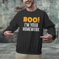 Boo I'm Your Homework Halloween Teacher Costume Men Graphic Sweatshirt, gift for family, gift for coworker Boo I'm Your Homework Halloween Teacher Costume Men Graphic Sweatshirt, gift for family, gift for coworker