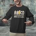 Boys Girls Teachers Rock Back To School ABCD Back In Class Men Graphic Sweatshirt, gift for family, gift for coworker Boys Girls Teachers Rock Back To School ABCD Back In Class Men Graphic Sweatshirt, gift for family, gift for coworker