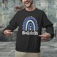 Bulldogs School Mascot Rainbow Teacher Lover Men Graphic Sweatshirt, gift for family, gift for coworker Bulldogs School Mascot Rainbow Teacher Lover Men Graphic Sweatshirt, gift for family, gift for coworker