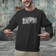 Bulldogs School Spirit Bulldog Pride Checkered Teacher Men Graphic Sweatshirt, gift for family, gift for coworker