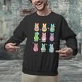 Bunny Reading Books Easter Day Librarian Teacher Book Men Graphic Sweatshirt, Easter Teacher Sweatshirts, gift for family, gift for coworker