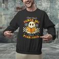 You Can't Scare Me I Teach Preschool Teacher Halloween Ghost Men Graphic Sweatshirt, gift for family, gift for coworker