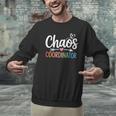 Chaos Coordinator Teacher Student Back To School 2025 Men Graphic Sweatshirt, gift for family, gift for coworker Chaos Coordinator Teacher Student Back To School 2025 Men Graphic Sweatshirt, gift for family, gift for coworker