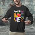 Cute Teach Love And Inspire Men Women Teacher Men Graphic Sweatshirt, gift for family, gift for coworker