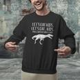 Lets Eat Kids Punctuation Saves Lives Dino Teacher Men Men Graphic Sweatshirt, gift for family, gift for coworker Lets Eat Kids Punctuation Saves Lives Dino Teacher Men Men Graphic Sweatshirt, gift for family, gift for coworker