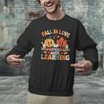 Fall In Love With Learning Shirt Autumn Thanksgiving Teacher Men Graphic Sweatshirt, gift for family, gift for coworker Fall In Love With Learning Shirt Autumn Thanksgiving Teacher Men Graphic Sweatshirt, gift for family, gift for coworker
