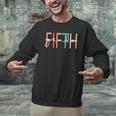 Fifth Grade Girls Boys Teacher Team 5th Grade Squad Men Graphic Sweatshirt, gift for family, gift for coworker Fifth Grade Girls Boys Teacher Team 5th Grade Squad Men Graphic Sweatshirt, gift for family, gift for coworker