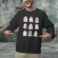 Ghost Speech Therapy Teacher Spooky Season Halloween Men Graphic Sweatshirt, gift for family, gift for coworker
