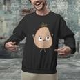 Good Egg Teacher Halloween Costume The Couch Potato Men Graphic Sweatshirt, gift for family, gift for coworker