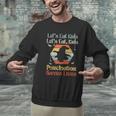 Halloween Lets Eat Kids English Teacher Costume Women Men Graphic Sweatshirt, English Teacher Sweatshirts, gift for family, gift for coworker