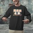Halloween Science Teacher Boo Ghost The Element Of Surprise Men Graphic Sweatshirt, Science Teacher Sweatshirts, gift for family, gift for coworker