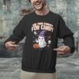 Halloween Teacher Trade Students For Candy Costume Women Men Graphic Sweatshirt, gift for family, gift for coworker