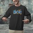 Hanukkah Leopard Plaid Teacher Chanukah Jewish Women Men Men Graphic Sweatshirt, gift for family, gift for coworker Hanukkah Leopard Plaid Teacher Chanukah Jewish Women Men Men Graphic Sweatshirt, gift for family, gift for coworker