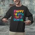 Happy 100th Day Of School Teacher Student 100 Days Tie Dye Men Women Kids Men Graphic Sweatshirt, gift for family, gift for coworker