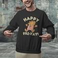 Happy Fri Yay Retro French Fries Friday Lovers Fun Teacher Men Graphic Sweatshirt, gift for family, gift for coworker Happy Fri Yay Retro French Fries Friday Lovers Fun Teacher Men Graphic Sweatshirt, gift for family, gift for coworker