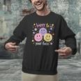 Happy To See Your Face Smile Face Teacher Back To School Men Graphic Sweatshirt, gift for family, gift for coworker Happy To See Your Face Smile Face Teacher Back To School Men Graphic Sweatshirt, gift for family, gift for coworker