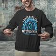 Happy Teacher I Wear Blue For My Students Autism Awareness Men Graphic Sweatshirt, gift for family, gift for coworker