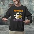Haunted By Fractions Math Halloween Teacher Men Graphic Sweatshirt, gift for family, gift for coworker