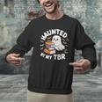 Haunted By My TBR Cute Ghost Book Reading Teacher Halloween Men Graphic Sweatshirt, gift for family, gift for coworker Haunted By My TBR Cute Ghost Book Reading Teacher Halloween Men Graphic Sweatshirt, gift for family, gift for coworker