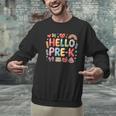 Hello Pre-K Back To School Teacher Student Fun Graphic Tee Men Graphic Sweatshirt, gift for family, gift for coworker