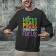 Hocus Pocus Everybody Focus Teacher Halloween Men Graphic Sweatshirt, gift for family, gift for coworker