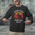 Hocus Pocus Everybody Focus Witch Halloween Teacher Women Men Graphic Sweatshirt, gift for family, gift for coworker