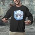 Ice Halloween Pun Costume Easy Lazy Team Group Teacher Men Graphic Sweatshirt, gift for family, gift for coworker