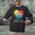 IEP I Encourage Progress Special Education School Teacher Men Graphic Sweatshirt, gift for family, gift for coworker