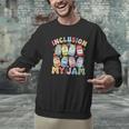 Inclusion Is My Jam SPED Teacher Special Education Life Men Graphic Sweatshirt, gift for family, gift for coworker Inclusion Is My Jam SPED Teacher Special Education Life Men Graphic Sweatshirt, gift for family, gift for coworker