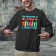 THE INFLUENCE OF A GREAT TEACHER IS NEVER ERASED Teaching For Men Women Girls Kids Men Graphic Sweatshirt, gift for family, gift for coworker