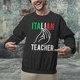 Italian Teacher Italy Italia Back To School First Day Men Graphic Sweatshirt, gift for family, gift for coworker