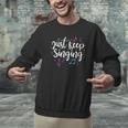 Just Keep Singing Singer Music Teacher Motivational Men Graphic Sweatshirt, gift for family, gift for coworker