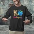 K Is For Kindergarten Teacher Tie Dye Back To School Kinder For Men Women Girls Kids Men Graphic Sweatshirt, gift for family, gift for coworker