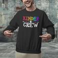 Kinder Crew Kindergarten Teacher 1st Day Of School Men Graphic Sweatshirt, gift for family, gift for coworker Kinder Crew Kindergarten Teacher 1st Day Of School Men Graphic Sweatshirt, gift for family, gift for coworker