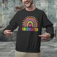 Kindergarten Rainbow Girls Boys Teacher Team Kinder Squad Men Graphic Sweatshirt, gift for family, gift for coworker Kindergarten Rainbow Girls Boys Teacher Team Kinder Squad Men Graphic Sweatshirt, gift for family, gift for coworker