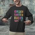 KINDERGARTEN ROCKS Teacher Crew Rock Star Kinder Team Men Graphic Sweatshirt, gift for family, gift for coworker KINDERGARTEN ROCKS Teacher Crew Rock Star Kinder Team Men Graphic Sweatshirt, gift for family, gift for coworker