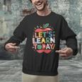Let's Learn Today Teacher Motivational Back To School Men Graphic Sweatshirt, gift for family, gift for coworker Let's Learn Today Teacher Motivational Back To School Men Graphic Sweatshirt, gift for family, gift for coworker