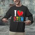 I Love STEM Student Teacher 1st Day Of School Back To School Men Graphic Sweatshirt, gift for family, gift for coworker I Love STEM Student Teacher 1st Day Of School Back To School Men Graphic Sweatshirt, gift for family, gift for coworker