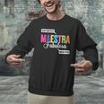 Maestra Fabulosa Bilingual Spanish Espanol Teacher School Men Graphic Sweatshirt, gift for family, gift for coworker