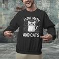 Math And Cats Apparel For Teachers Students Cat Lovers Men Graphic Sweatshirt, gift for family, gift for coworker Math And Cats Apparel For Teachers Students Cat Lovers Men Graphic Sweatshirt, gift for family, gift for coworker