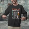 Math Teacher Christmas 12 Days Of Teaching Math Christmas Men Graphic Sweatshirt, gift for family, gift for coworker